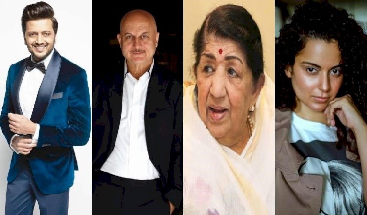 कंगना रनौत, अनुपम खेर, रितेश देशमुख और लता मंगेशकर ने दी प्रधानमंत्री को जन्मदिन की बधाईयां