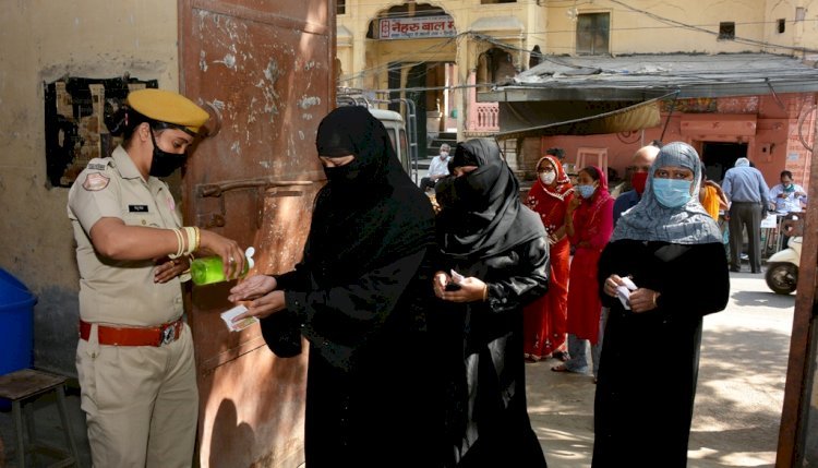 जयपुर नगर निगम हैरिटेज के 100 वार्डों में कुल 57.82 प्रतिशत मतदान