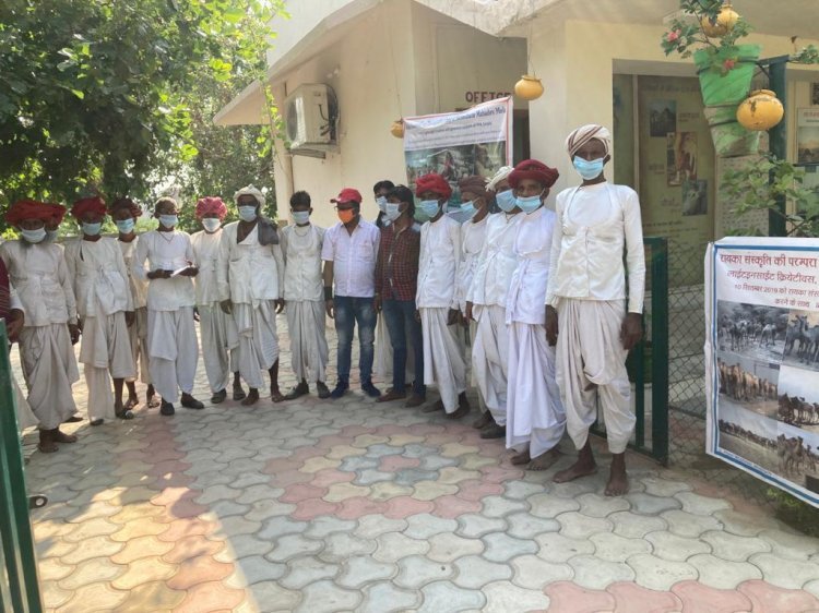 राज्य पशु ऊंटों के बचाव हेतु राज्य स्तर पर आंदोलन का आगाज