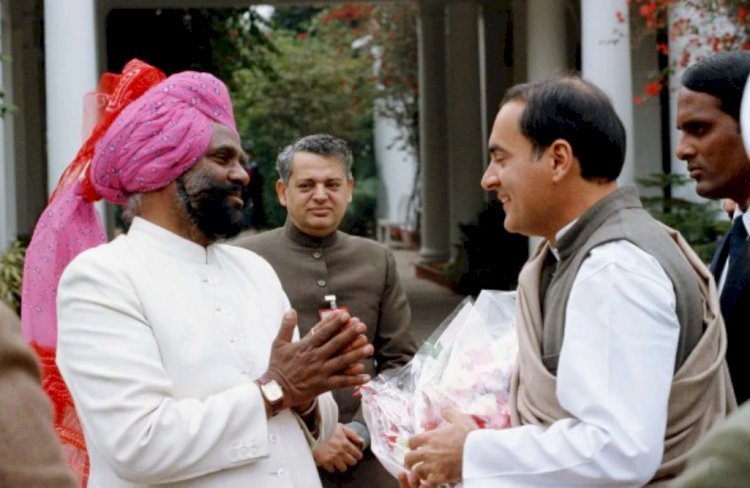 जालोर—सिरोही के सांसद रहे बूटा सिंह राम मंदिर के लिए भी याद किए जाने चाहिए, कांग्रेस को हाथ का निशान भी उनकी देन