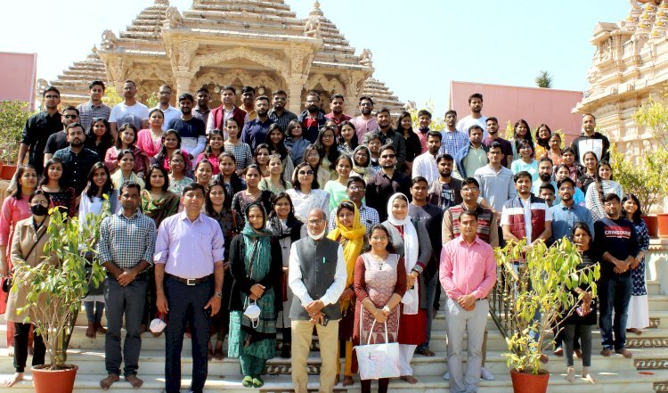 प्रशिक्षु न्यायिक अधिकारियों ने सिरोही जिले की पावापुरी का भ्रमण किया