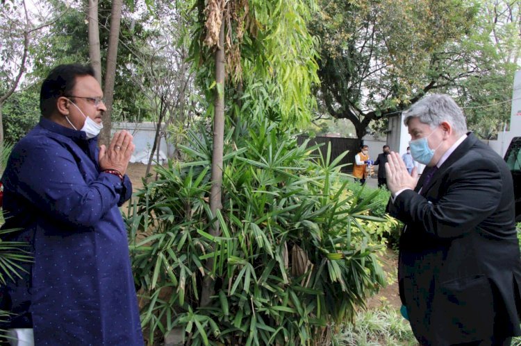 प्रदेश में कोरोना रिकवरी रेट 97 फीसदी रहने पर ब्रिटिश हाई कमिश्नर कुक ने की तारीफ