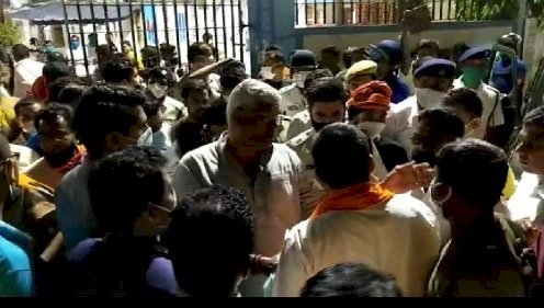 जोधपुर से सांसद और केंद्री मंत्री गजेंद्र सिंह के काफिले पर ममता बनर्जी के क्षेत्र भवानीपुर में हमला