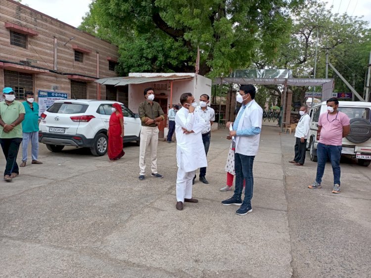 राजस्थान सरकार ने सिरोही जिला चिकित्सालय में ऑक्सिजन उत्पादन संयंत्र को लेकर स्वीकृत किए 1 करोड़ 73 लाख रूपए, विधायक लोढ़ा ने अस्पताल का किया निरीक्षण