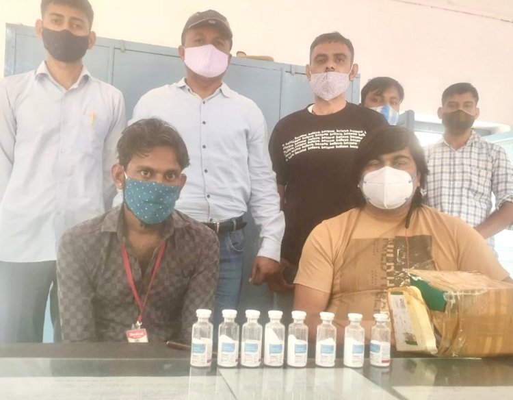News Impact : रेमडेसीवीर इंजेक्शन की कालाबाज़ारी पर SOG की बड़ी कार्रवाई