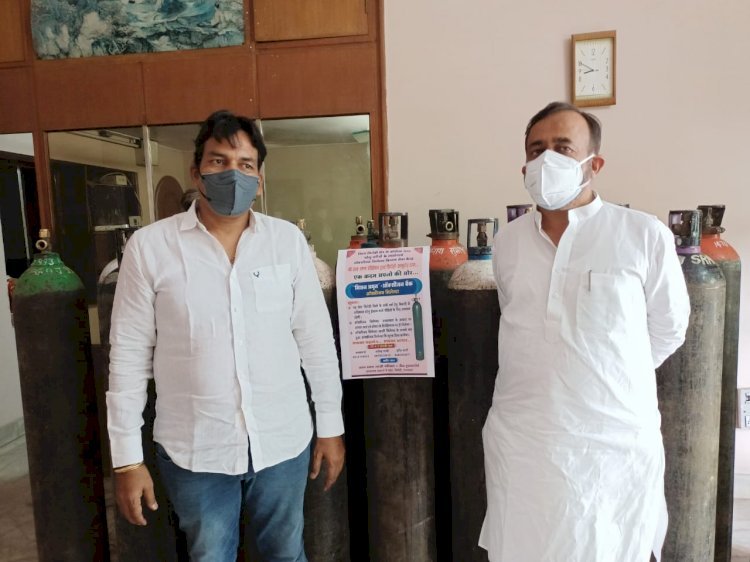 सिरोही में भामाशाहों की पहल ने संभाला मोर्चा, आबू रोड के बाद सिरोही में शुरू किया ऑक्सीजन बैंक