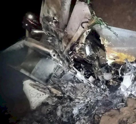 पंजाब के मोगा जिले के लंगियाना गांव में मिग 21 क्रैश, पायलट स्क्वाड्रन लीडर अभिनव चौधरी की मौत,