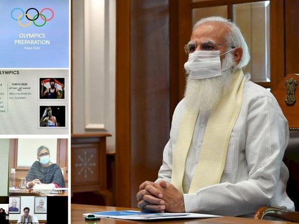 टोक्यो ओलिंपिक की तैयारियों को लेकर पीएम मोदी ने अधिकारियों से की चर्चा, खिलाड़ियों की जरूरतों को प्राथमिकता से पुरी करने का आश्वासन