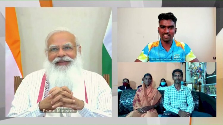 ओलिंपिक में मेडल जीतकर लौटिए, फिर साथ में खाएंगे आइसक्रीम, प्रधानमंत्री नरेंद्र मोदी ने टोक्यो ओलिंपिक में जाने वाले भारतीय दल के खिलाडिय़ों से बातचीत