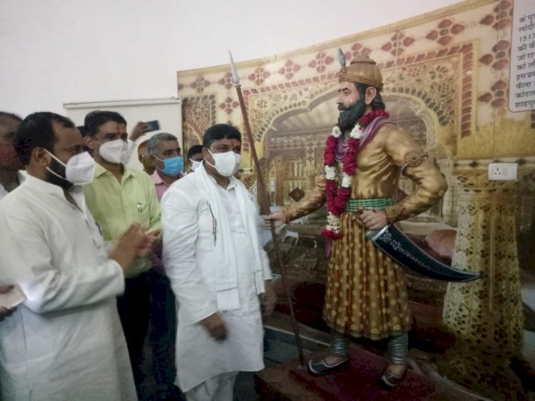 राजऋषि महाराजा भर्तृहरि का पैनोरमा साझा संस्कृति की जीवंत उदाहरण, पर्यटकों के लिए मंत्री ने किया उद्घाटन