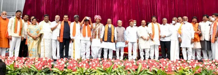 कर्नाटक में बोम्मई सरकार के 29 मंत्रियों ने ली शपथ,सर्वाधिक लिंगायत समाज के 8 विधायक शामिल