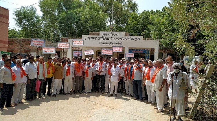नर्मदा नीर संघर्ष समिति की ललकार जनता की अनदेखी प्रशासन व सरकार को पड़ेगी भारी, उग्र आंदोलन की चेतावनी