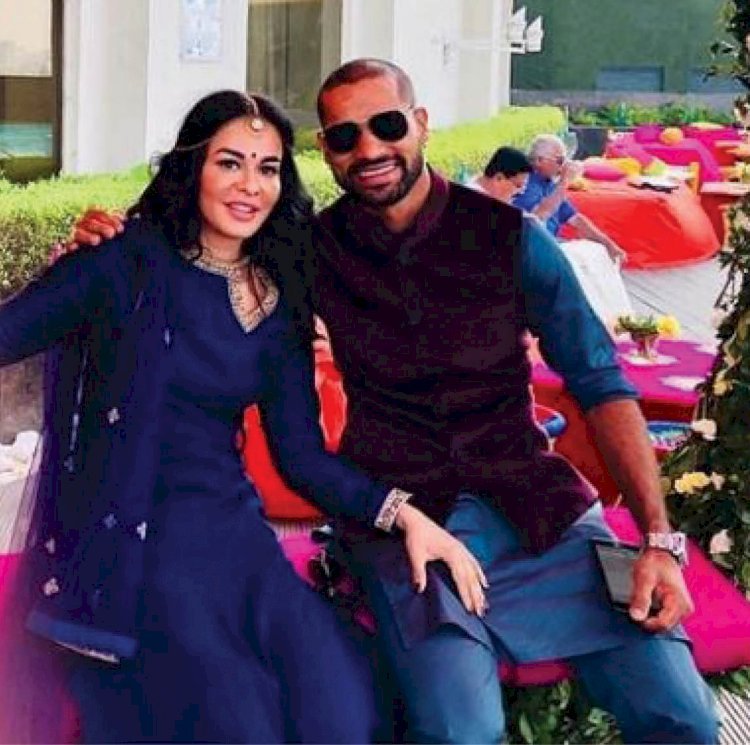 भारतीय क्रिकेट टीम के ओपनर शिखर धवन और पत्नी आयशा मुखर्जी हुई अलग, सोशल मीडिया पर इमोशनल पोस्ट