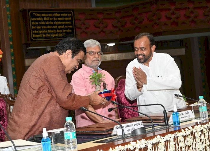 विधायक संयम लोढ़ा ने केंद्रीय मंत्री नितिन गडकरी से जालोर को सिरोही से फोरलेन मार्ग से जोड़ने की मांग की