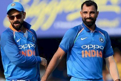 टी—20 वर्ल्ड कप मैच में पाकिस्तान से हार के बाद मोहम्मद शमी के बचाव में भारतीय क्रिकेट टीम के कप्तान कोहली