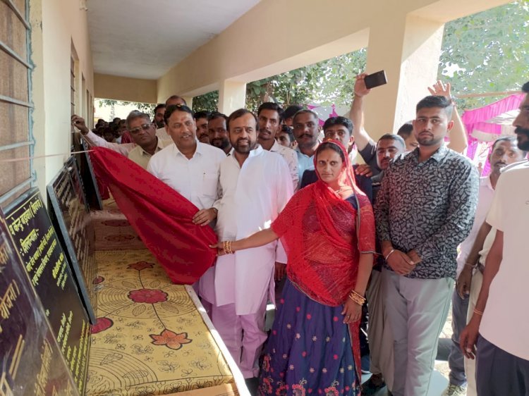 खान एवं गोपालन मंत्री प्रमोद जैन भाया ने सिरोही के ग्राम कलदरी में विभिन्न विकास कार्यो का किया शिलान्यास एवं लोकार्पण