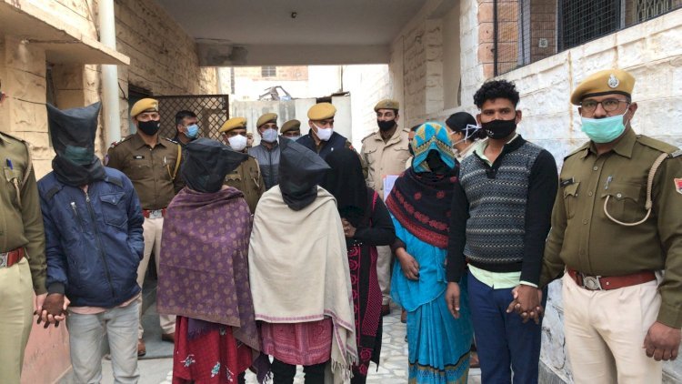 Jodhpur police ने कामवाली बाई गैंग का किया खुलासा, महिला सरगना सहित 6 को किया गिरफ्तार