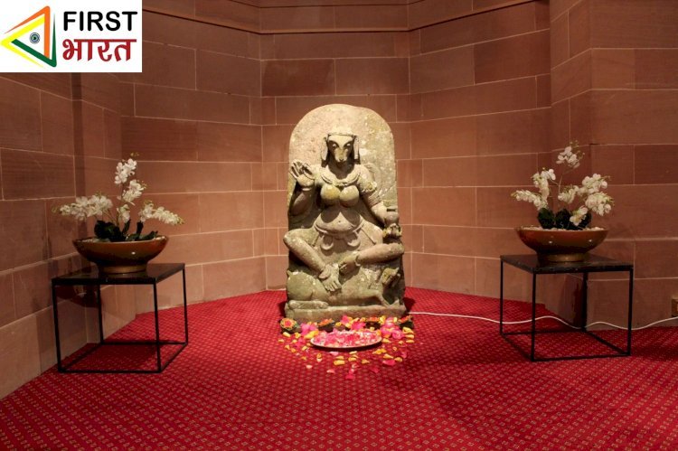 London से जल्द भारत आएंगी 10वीं शताब्दी की बकरी के सिर वाली योगिनी की प्रतिमा