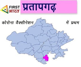 corona vaccination मेें राजस्थान के प्रतापगढ़ में मारी बाजी, कोरोना की दोनों डोज का आंकड़ा पहुंचा शत प्रतिशत