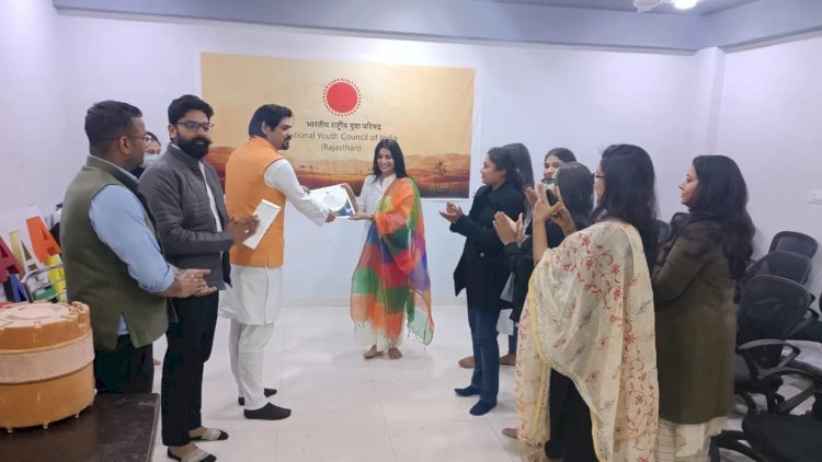 हर्षिका पारीक बनीं राजस्थान की महिला प्रदेश अध्यक्ष, छात्र इकाई ने ऐसे मनाया गणतंत्र दिवस