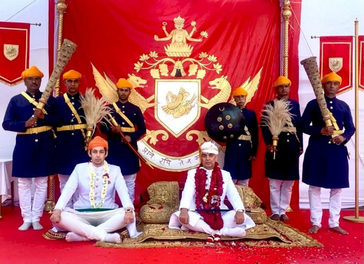 इज्यराज सिंह का रंग दस्तूर कार्यक्रम आयोजित, अब कहलाएंगे कोटा के महाराव