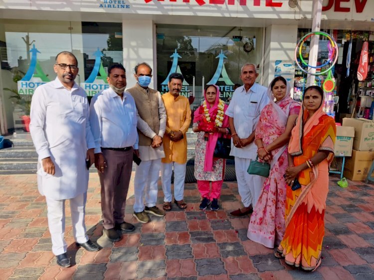 भाजपा किसान मोर्चा की राष्ट्रीय उपाध्यक्ष सरबजीत कौर का सिरोही दौरा, मोर्चा पदाधिकारियों को दिए निर्देश