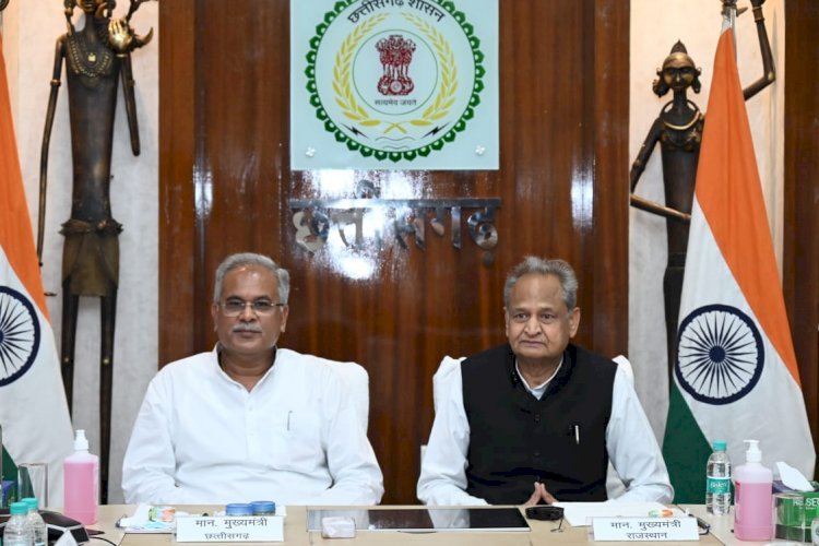 मुख्यमंत्री अशोक गहलोत ने छत्तीसगढ़ के सीएम भूपेश बघेल से कोयला आपूर्ति के लिए माइनिंग की स्वीकृति शीघ्र जारी करने का किया अनुरोध