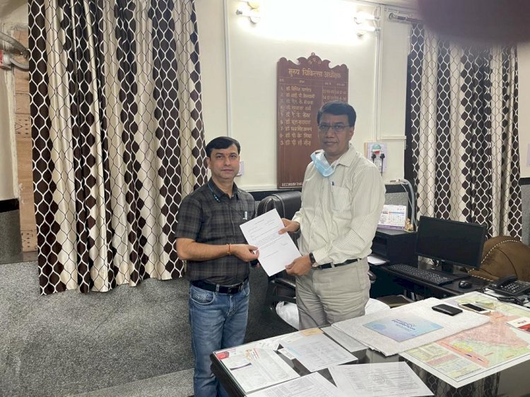 अजमेर रेलवे मंडल का मेवाड़ हॉस्पीटल उदयपुर व महावीर हॉस्पिटल आबू रोड से अनुबंध