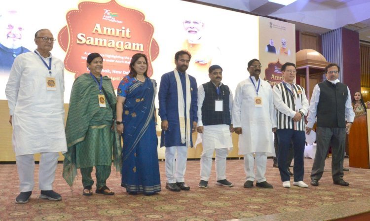 भारत की स्वतंत्रता की 75वीं वर्षगांठ के उपलक्ष में आजादी का अमृत महोत्सव मनाने में राजस्थान अव्वल, 4500 कार्यक्रमों का किया आयोजन