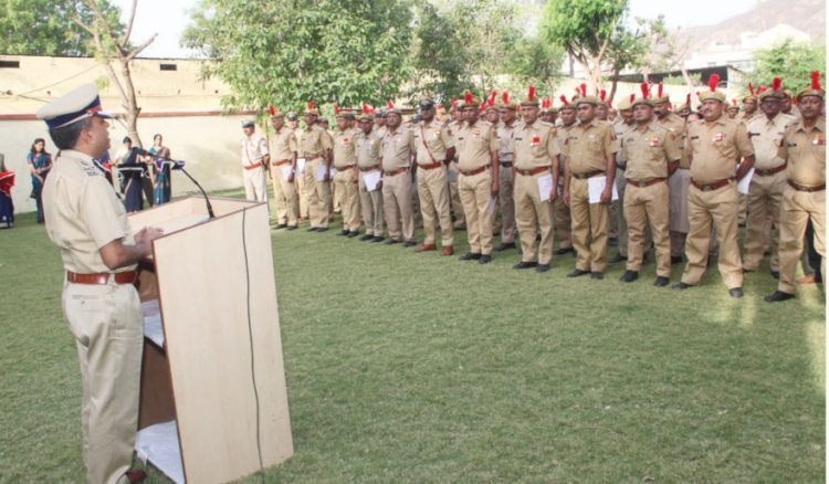 राजस्थान पुलिस में सीआईडी अपराध शाखा के 254 पुलिककर्मियों को उत्कृष्ट व सराहनीय सेवा के लिए मिला सेवा चिन्ह