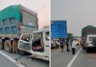 काल बनकर आई सुबह! यमुना एक्सप्रेस-वे पर हादसा, 5 लोगों मौत, दो घायल