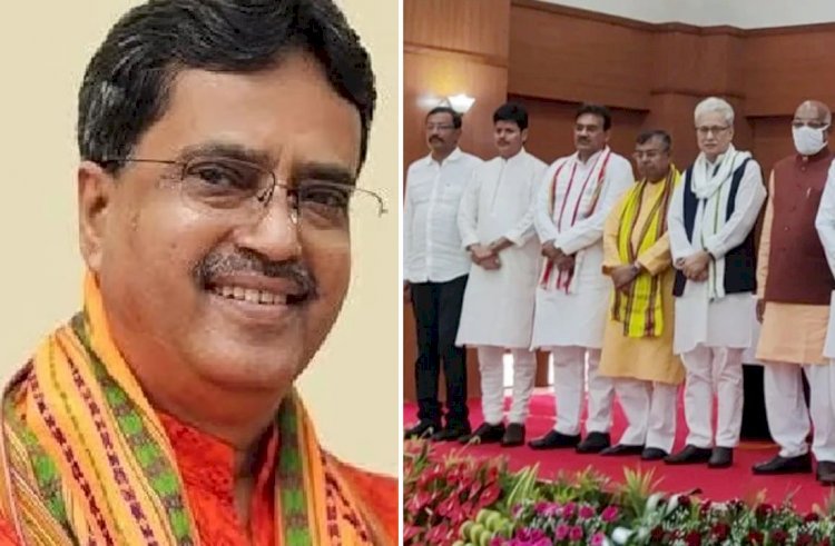 त्रिपुरा में माणिक साहा मंत्रिमंडल में भाजपा के 9 और आईपीएफटी के दो विधायकों ने ली शपथ
