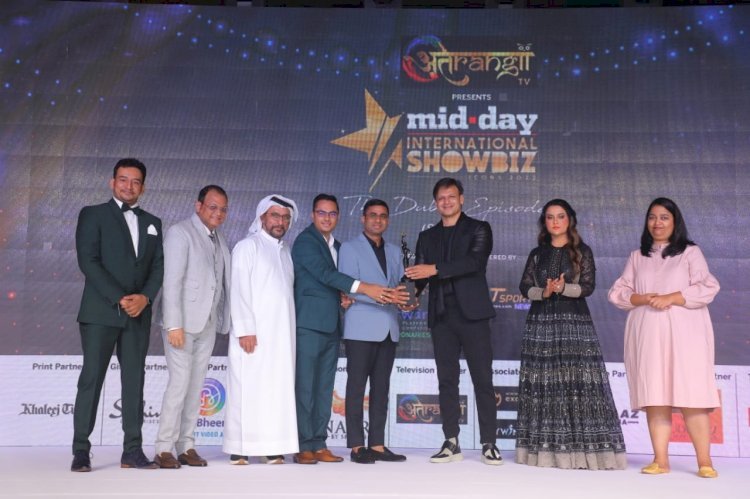 किशन को दुबई में दिया द आइकॉनिक एंटरप्रेन्योर अवार्ड 2022