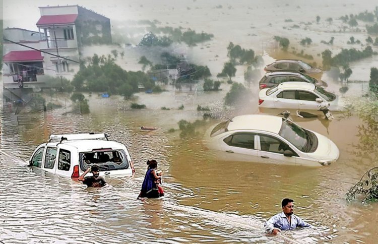 बारिश से जलमग्न हुआ देश का आधा हिस्सा, गुजरात-मध्य प्रदेश-महाराष्ट्र पानी-पानी