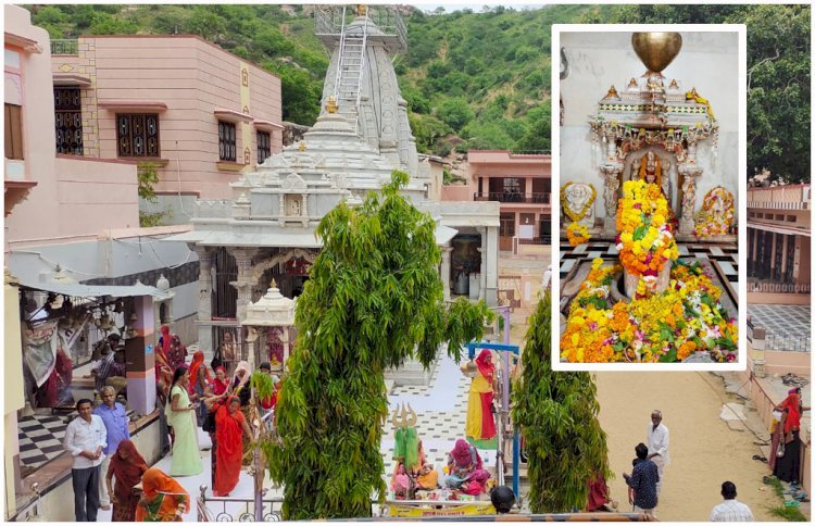 सुनहरे धोरों एवं पहाड़ों के बीच छटा बिखेर रहा नारणावास का ऐतिहासिक ‘जागनाथ महादेव’ मंदिर