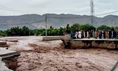 अफगानिस्तान में अचानक आई बाढ़ में 14 लोगों की मौत