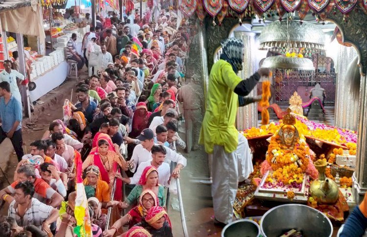 बाबा रामदेवजी के मंदिर में आस्था का सैलाब, 20 लाख श्रद्धालु लगा चुके ढोक