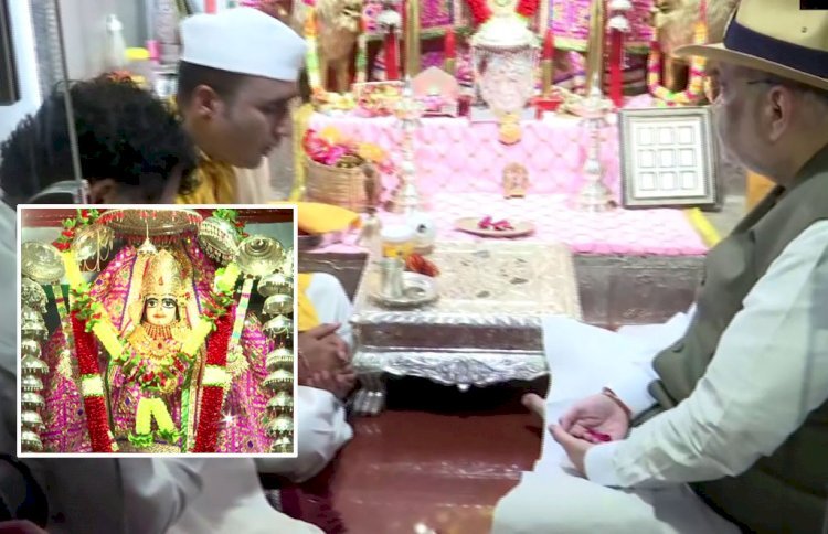 गृह मंत्री अमित शाह पहुंचे भारत-पाक बॉर्डर पर तनोट माता मंदिर, की पूजा-अर्चना, बीएसएफ ऑफिसर्स इंस्टीट्यूट में बिताई रात
