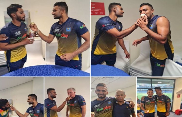 पाकिस्तान को हरा श्रीलंकाई टीम ने मनाया जमकर जश्न, ड्रेसिंग रूम का वीडियो हुआ वायरल