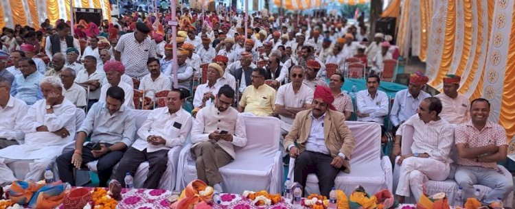 राजपूत समाज ने सम्मेलन से भरी एकजुटता की हुंकार