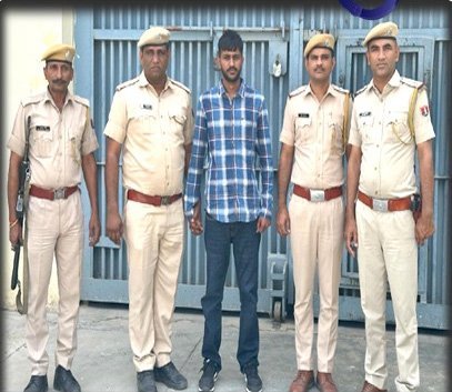 रोहित गोदारा गैंग का गुर्गा हार्डकोर अपराधी दानिया राजपासा एक्ट में 1 साल के लिए गिरफ्तार, बीकानेर में चला रहा था गोदारा की गैंग