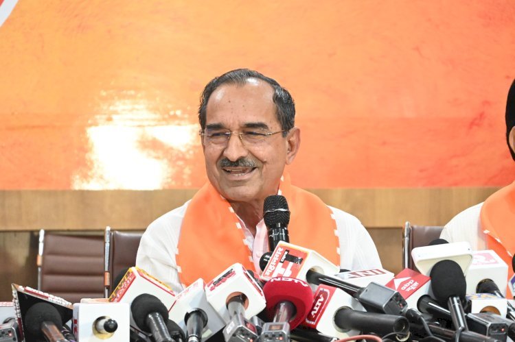भाजपा विधानसभा उपचुनावों में नहीं करेगी किसी भी दल से राजनैतिक गठबंधन, भाजपा प्रदेश अध्यक्ष राठौड ने आदिवासी पार्टी प्रमुख पर लगाया समाज को तोड़ने का आरोप