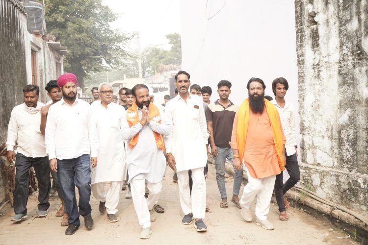 भाजपा प्रदेश अध्यक्ष मदन राठौड़ ने रामगढ़ विधानसभा उपचुनाव में जीत के लिए किया दावा, कहा उपचुनावों में विकास के नाम पर होगा मतदान