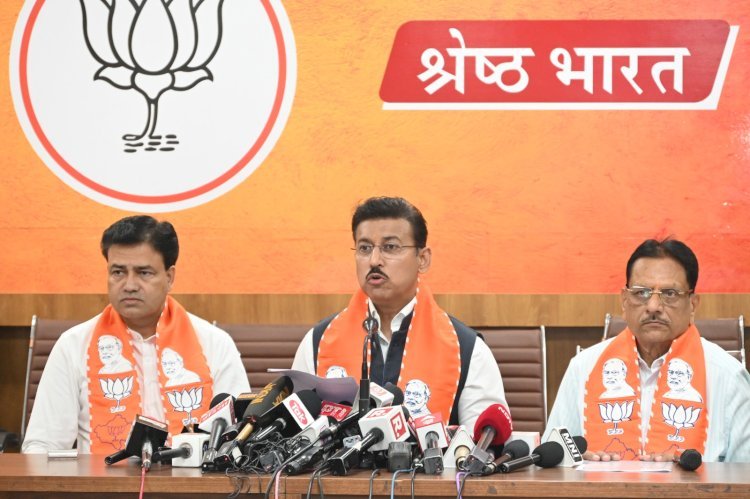 कांग्रेस का धारा 370 बहाली के लिए जम्मू—कश्मीर विधानसभा में समर्थन, भाजपा सरकार के मंत्री कर्नल राज्यवर्धन सिंह राठौड़ ने राहुल गांधी के लिए दिया बयान