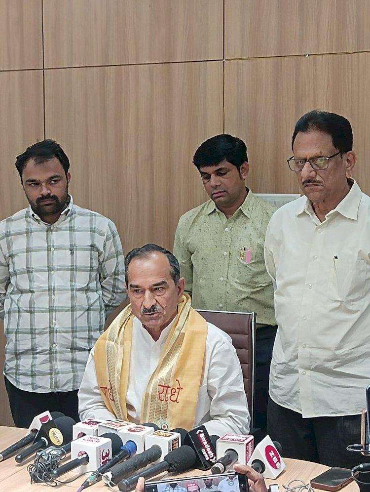 भाजपा प्रदेश अध्यक्ष मदन राठौड़ ने गहलोत के बयान का किया पलटवार, कहा कांग्रेस आजादी से पहले और आजादी के बाद भी देश को बांटने का कर रही है कार्य
