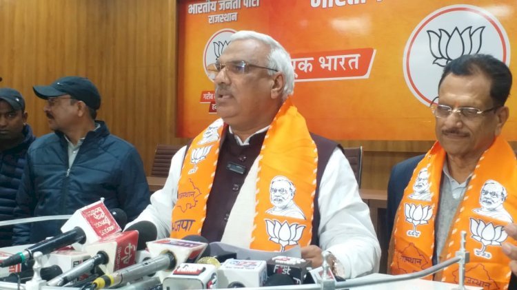 कांग्रेस के केंद्रीय नेताओं के साथ प्रदेश के नेताओं की भी मति हुई भ्रमित, कांग्रेस नेता अनर्गल बयानबाजी कर जनता को कर रहे है गुमराहः- मंत्री जवाहर सिंह बेढ़म
